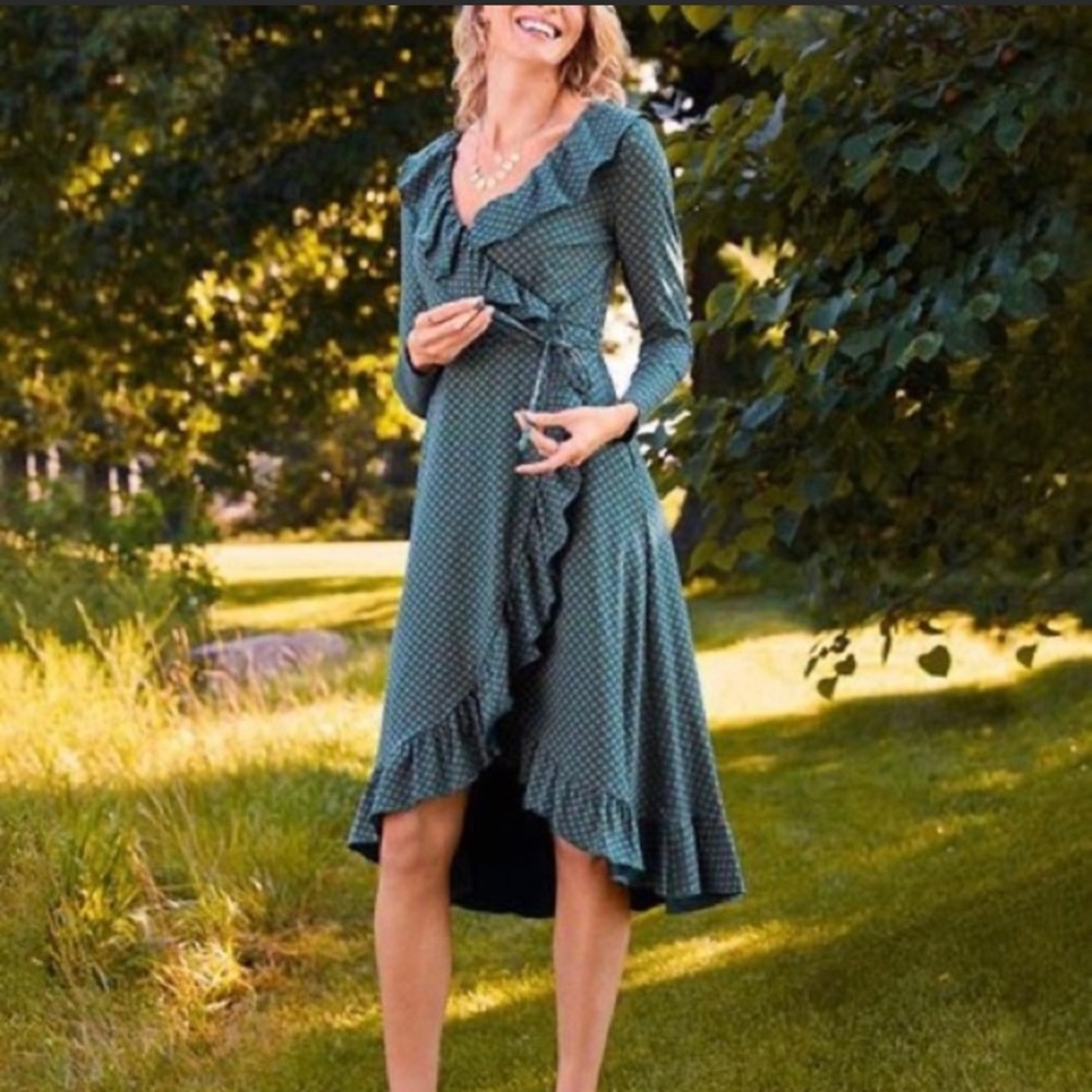 Matilda Jane Reunion Wrap dress size small